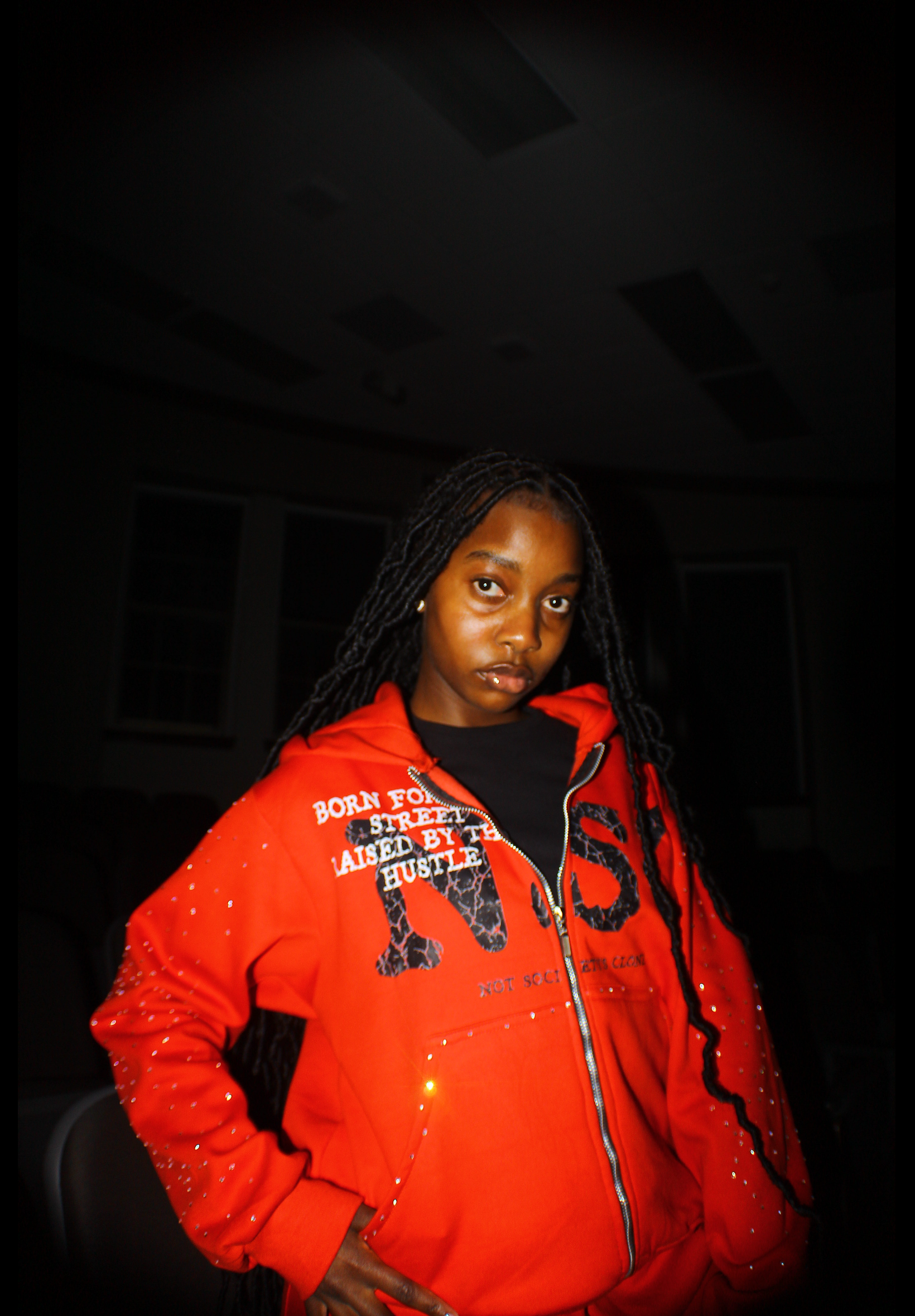 NSC BUILT DIFFERENT HOODIE RED